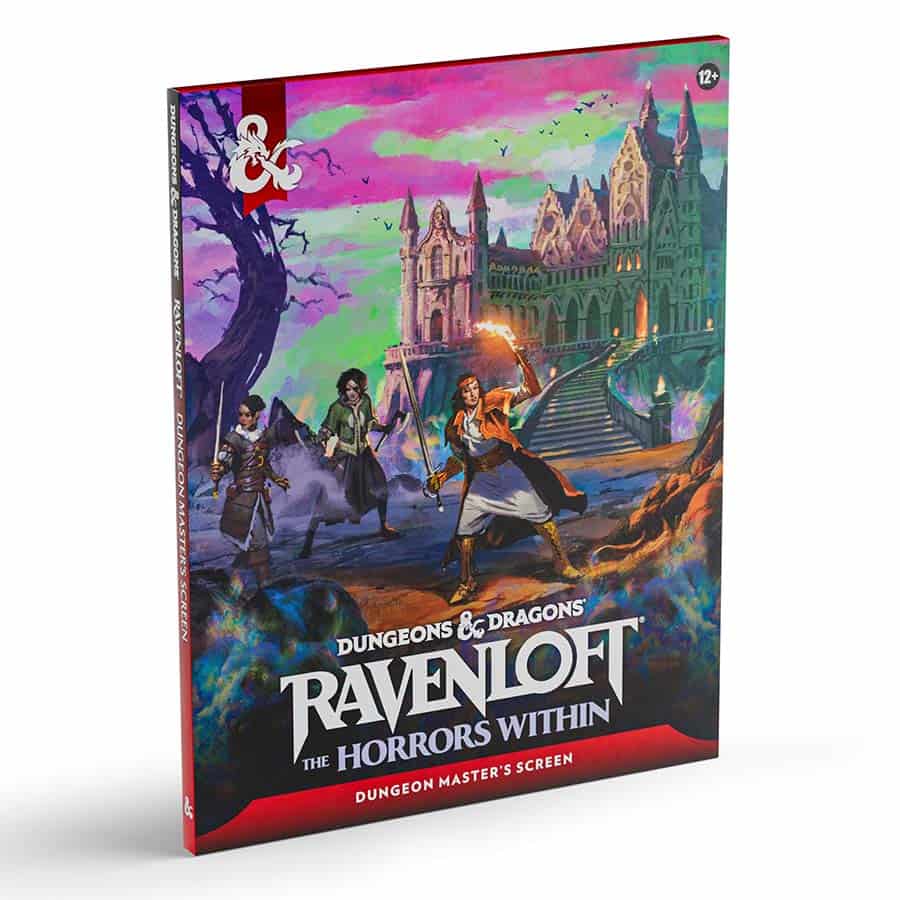 DUNGEONS AND DRAGONS: RAVENLOFT HORRORS WITHIN: DUNGEONMASTER SCREEN (PREORDER) | Gamers Paradise
