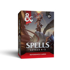 DUNGEONS AND DRAGONS REFERENCE CARDS: SPELLS | Gamers Paradise