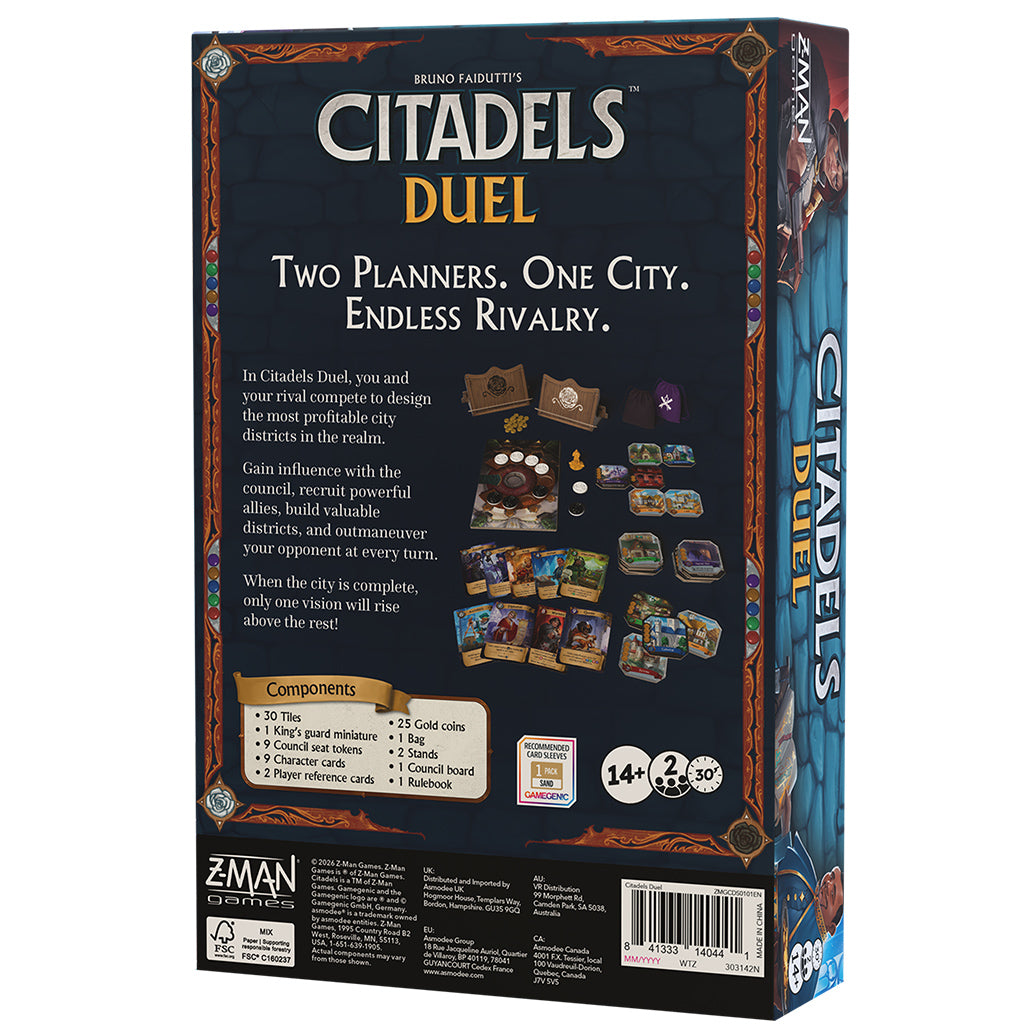 Citadels Duel (PREORDER) | Gamers Paradise