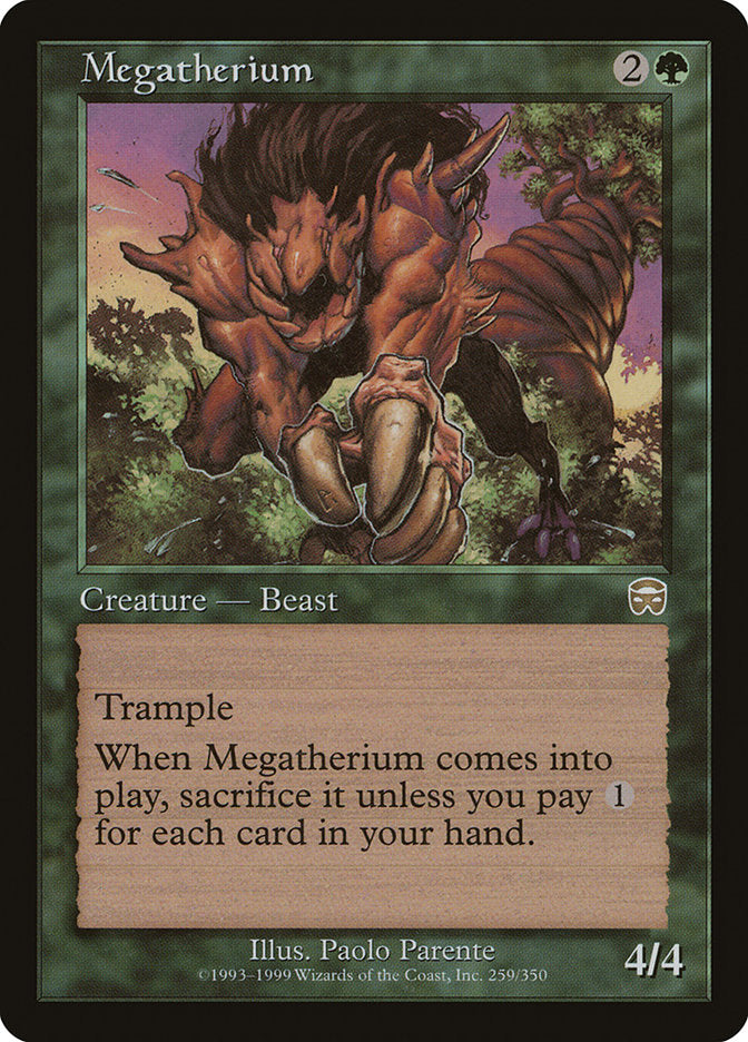 Megatherium [Mercadian Masques] | Gamers Paradise