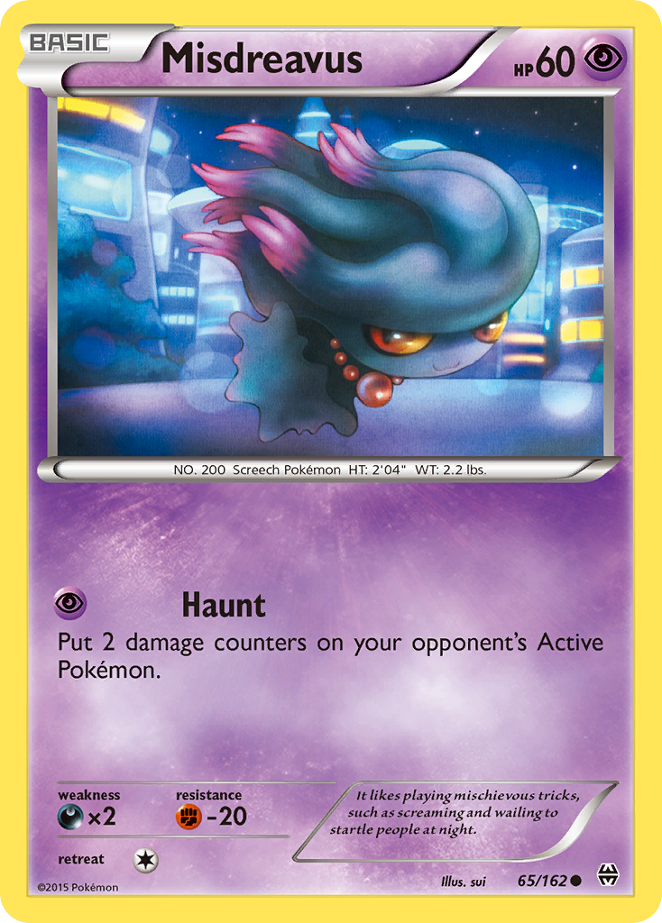 Misdreavus (65/162) [XY: BREAKthrough] | Gamers Paradise