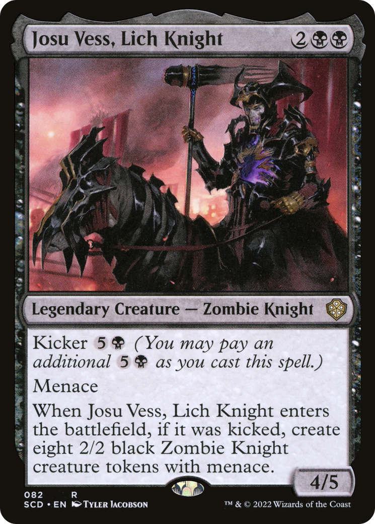 Josu Vess, Lich Knight [Starter Commander Decks] | Gamers Paradise