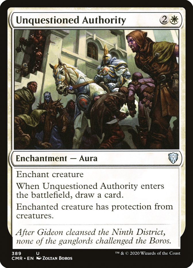 Unquestioned Authority [Commander Legends] | Gamers Paradise