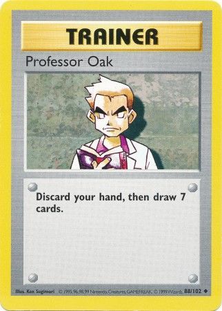 Professor Oak (88/102) [Base Set Shadowless Unlimited] | Gamers Paradise