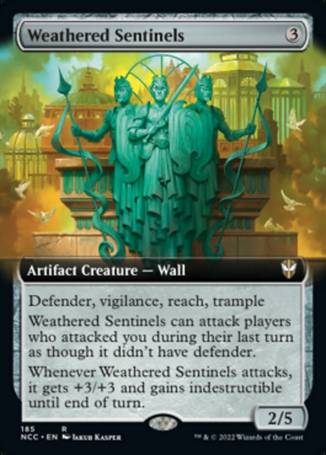 Weathered Sentinels (Extended Art) [Streets of New Capenna Commander] | Gamers Paradise
