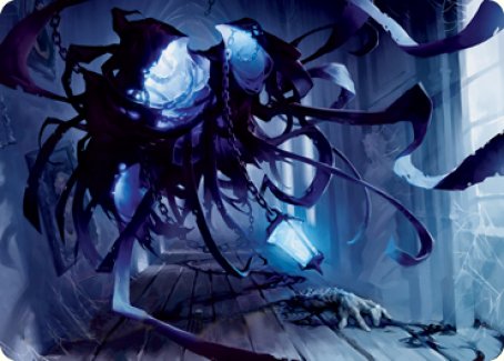 Spectral Adversary Art Card [Innistrad: Midnight Hunt Art Series] | Gamers Paradise