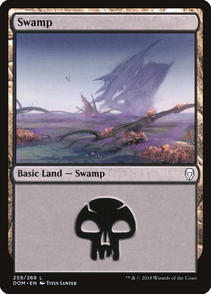 Swamp (259) [Dominaria] | Gamers Paradise