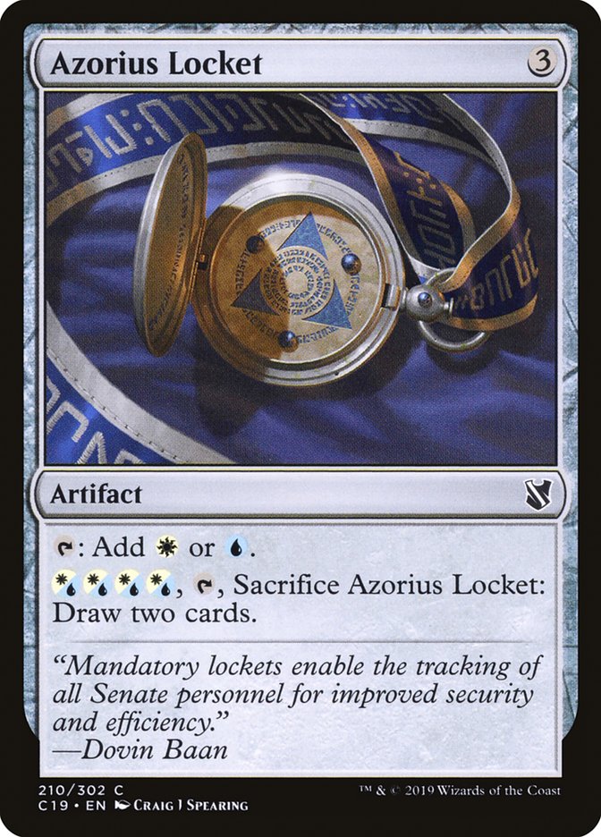 Azorius Locket [Commander 2019] | Gamers Paradise