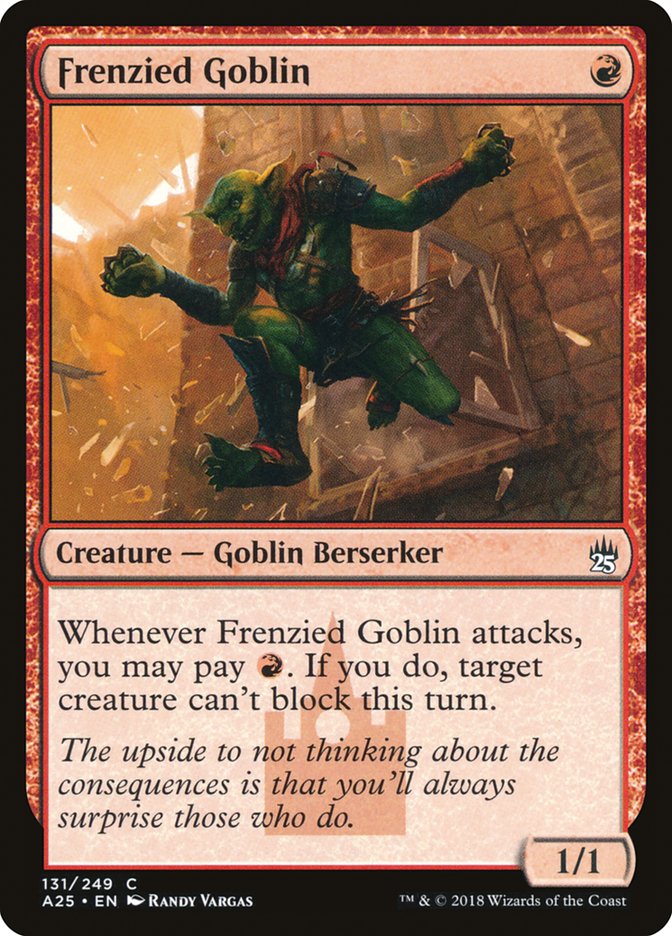 Frenzied Goblin [Masters 25] | Gamers Paradise