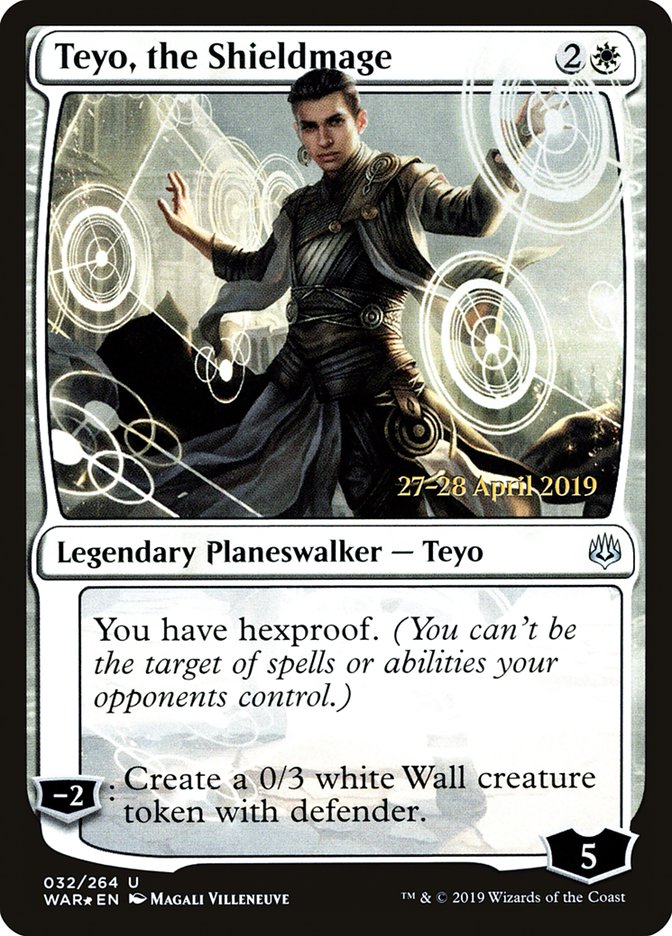 Teyo, the Shieldmage [War of the Spark Prerelease Promos] | Gamers Paradise