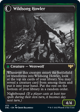 Howlpack Piper // Wildsong Howler [Innistrad: Double Feature] | Gamers Paradise