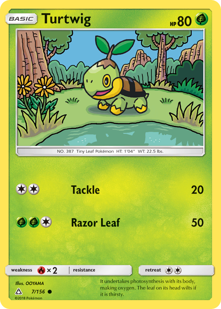 Turtwig (7/156) [Sun & Moon: Ultra Prism] | Gamers Paradise