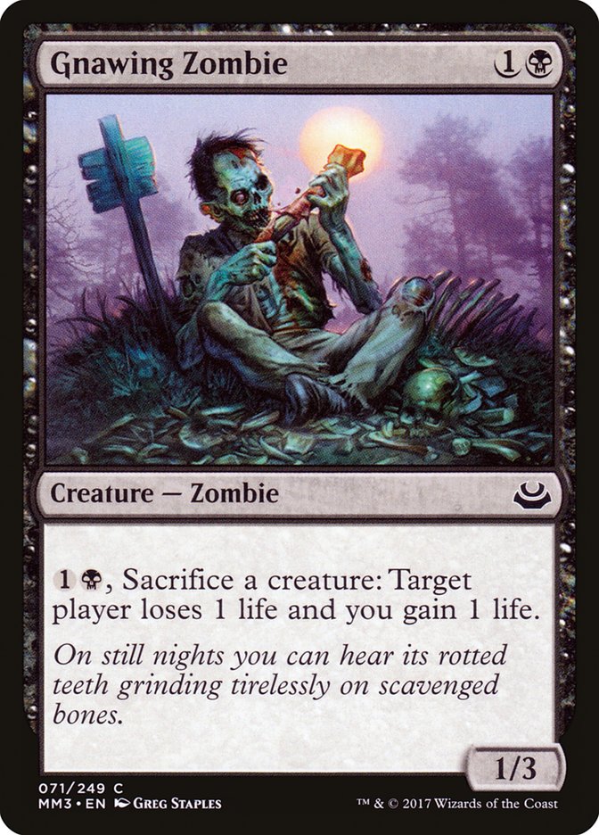 Gnawing Zombie [Modern Masters 2017] | Gamers Paradise