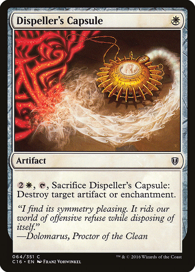 Dispeller's Capsule [Commander 2016] | Gamers Paradise