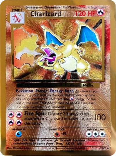 Charizard (4/102) (Celebrations Metal Card) [Celebrations: 25th Anniversary] | Gamers Paradise