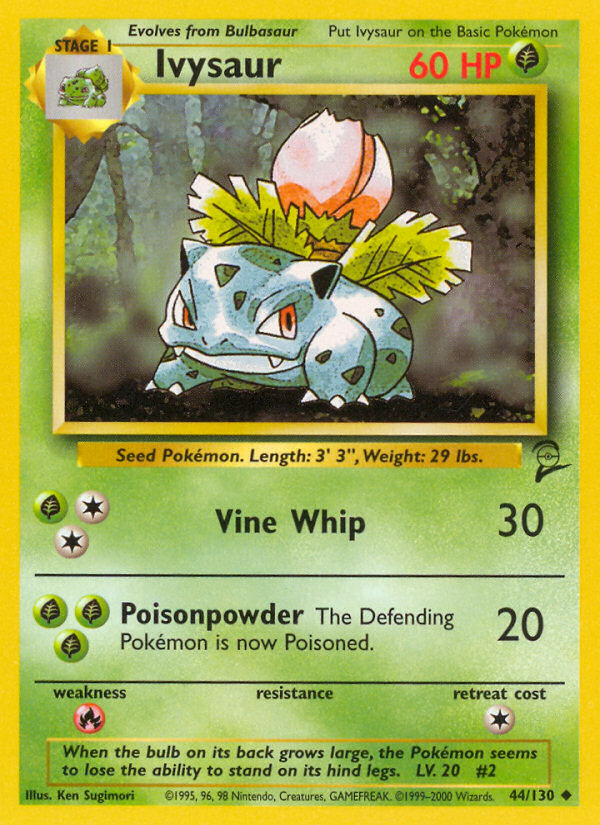 Ivysaur (44/130) [Base Set 2] | Gamers Paradise