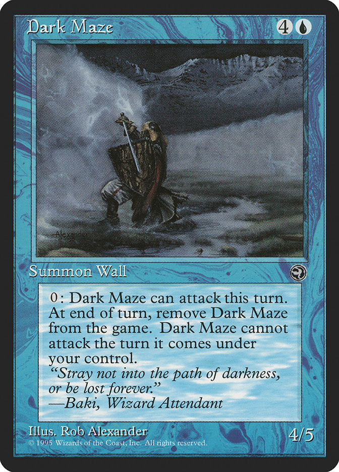 Dark Maze (Baki Flavor Text) [Homelands] | Gamers Paradise