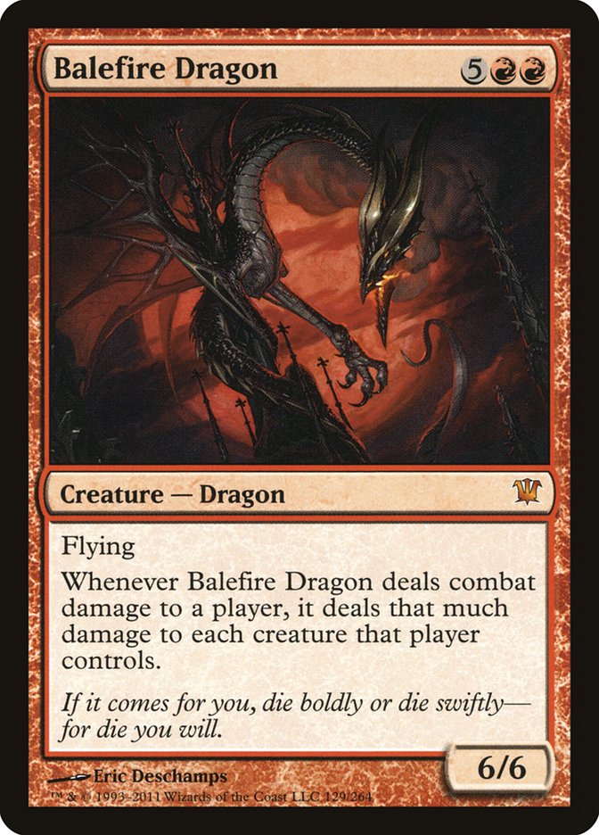 Balefire Dragon [Innistrad] | Gamers Paradise