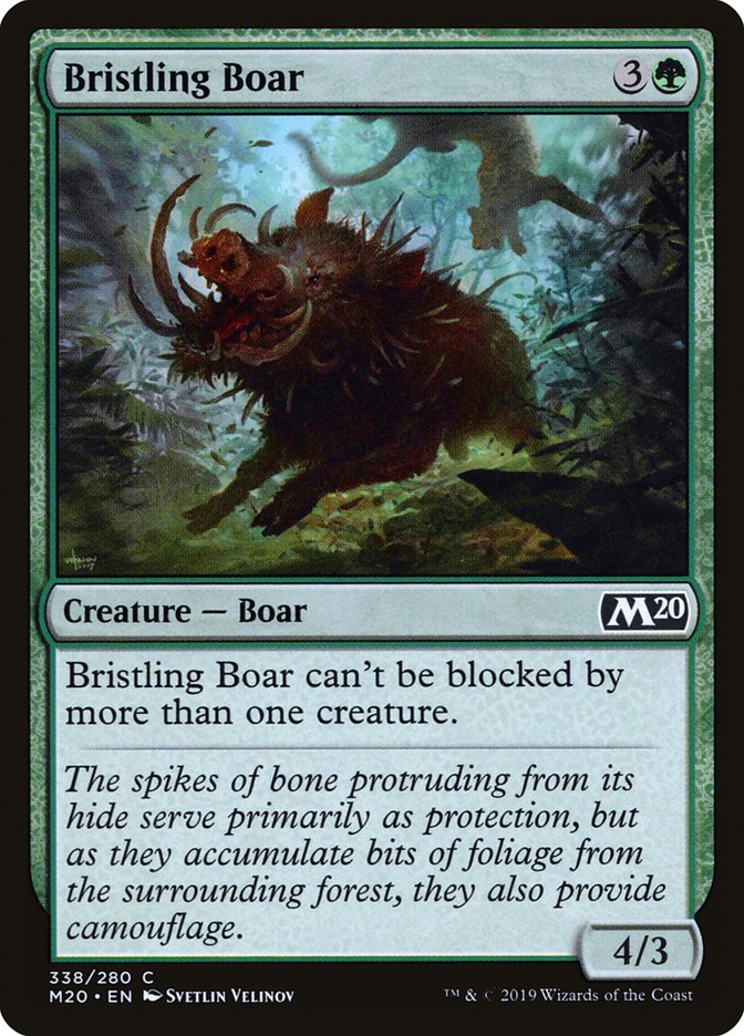 Bristling Boar [Core Set 2020] | Gamers Paradise
