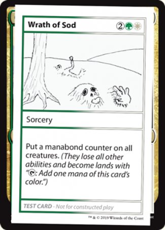 Wrath of Sod (2021 Edition) [Mystery Booster Playtest Cards] | Gamers Paradise