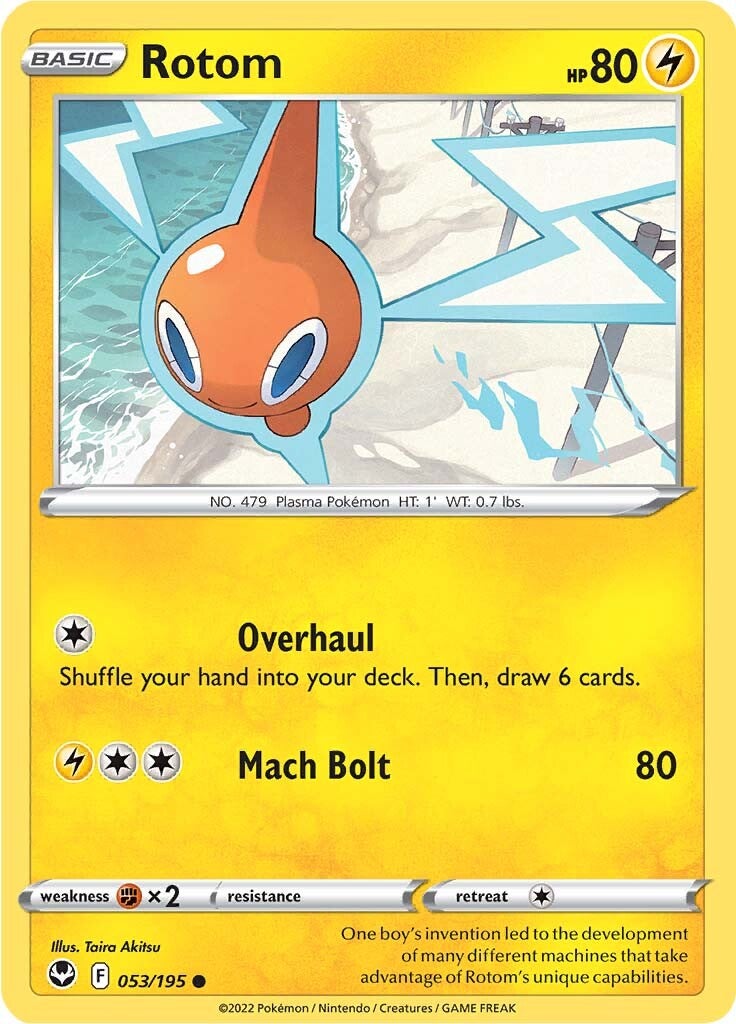 Rotom (053/195) [Sword & Shield: Silver Tempest] | Gamers Paradise