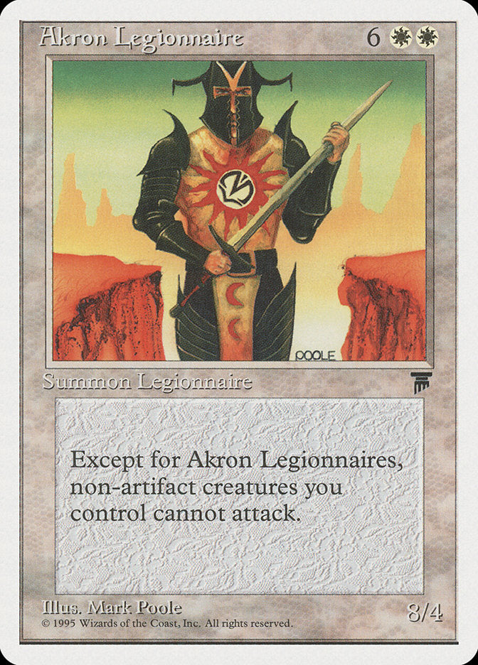 Akron Legionnaire [Chronicles] | Gamers Paradise