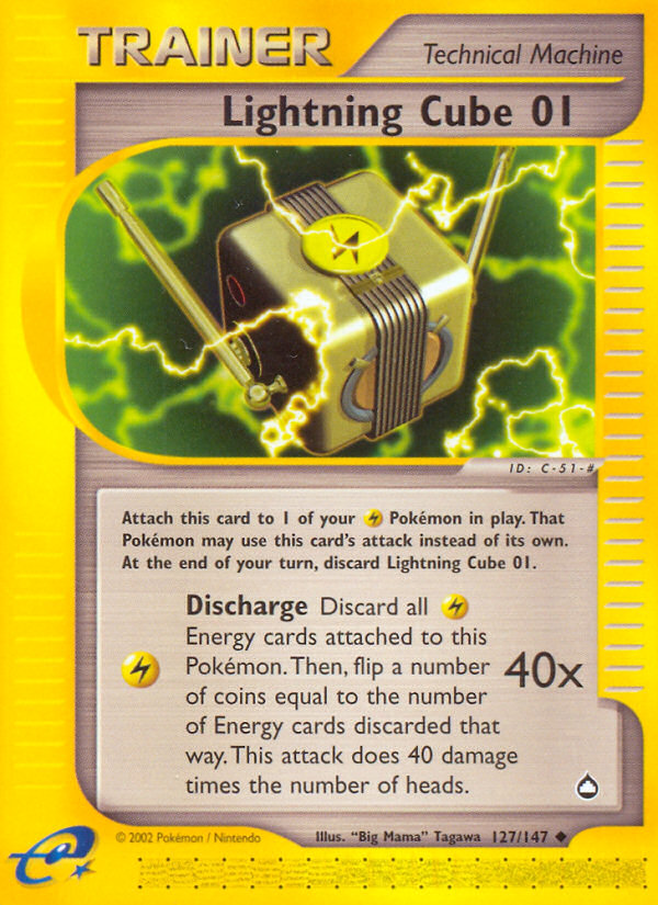 Lightning Cube 01 (127/147) [Aquapolis] | Gamers Paradise