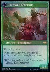 Ulvenwald Oddity // Ulvenwald Behemoth [Innistrad: Crimson Vow Prerelease Promos] | Gamers Paradise