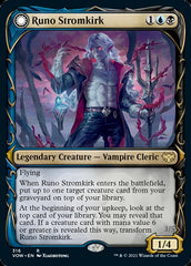 Runo Stromkirk // Krothuss, Lord of the Deep (Showcase Fang Frame) [Innistrad: Crimson Vow] | Gamers Paradise