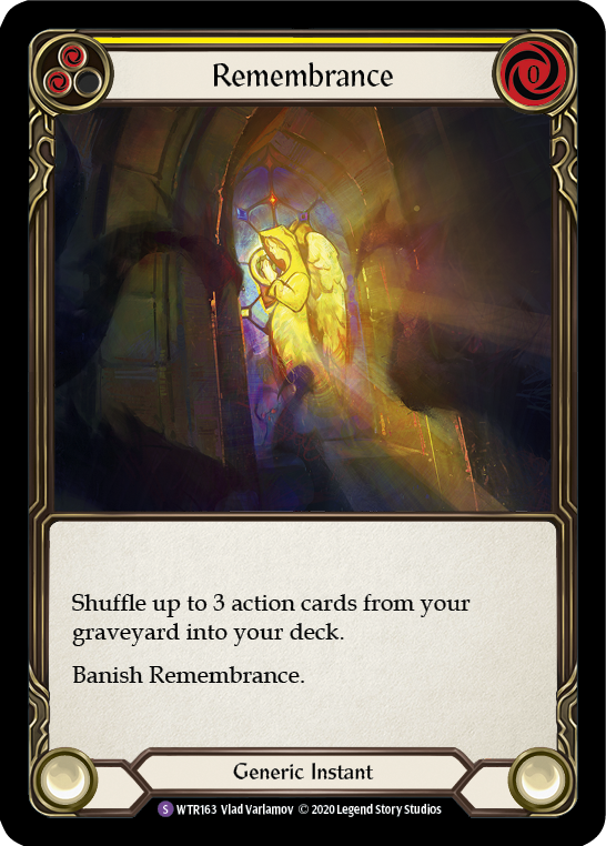 Remembrance [U-WTR163] (Welcome to Rathe Unlimited)  Unlimited Rainbow Foil | Gamers Paradise