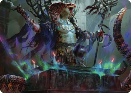 Sivriss, Nightmare Speaker Art Card (32) [Commander Legends: Battle for Baldur's Gate Art Series] | Gamers Paradise
