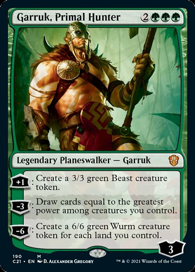 Garruk, Primal Hunter [Commander 2021] | Gamers Paradise