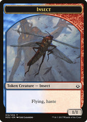 Champion of Wits // Insect Double-Sided Token [Hour of Devastation Tokens] | Gamers Paradise