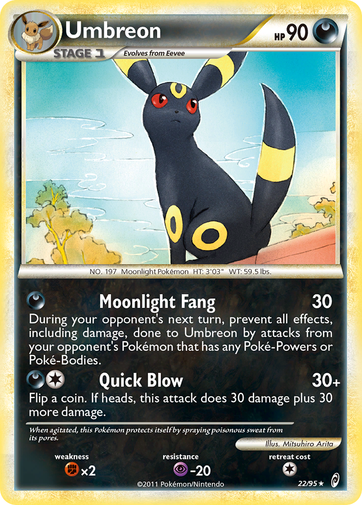 Umbreon (22/95) [HeartGold & SoulSilver: Call of Legends] | Gamers Paradise