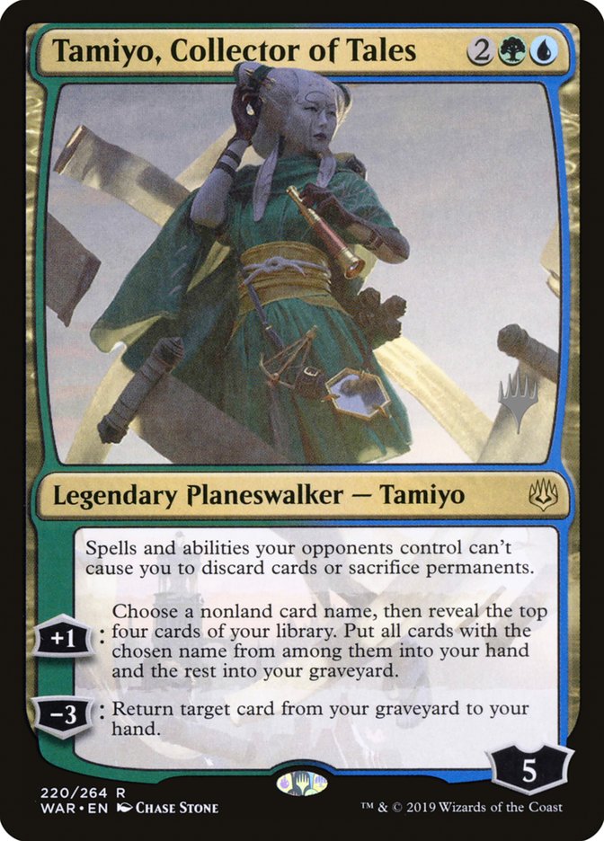 Tamiyo, Collector of Tales (Promo Pack) [War of the Spark Promos] | Gamers Paradise