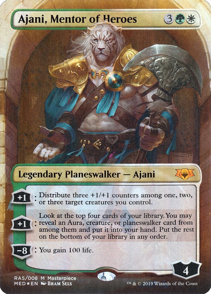 Ajani, Mentor of Heroes [Mythic Edition] | Gamers Paradise