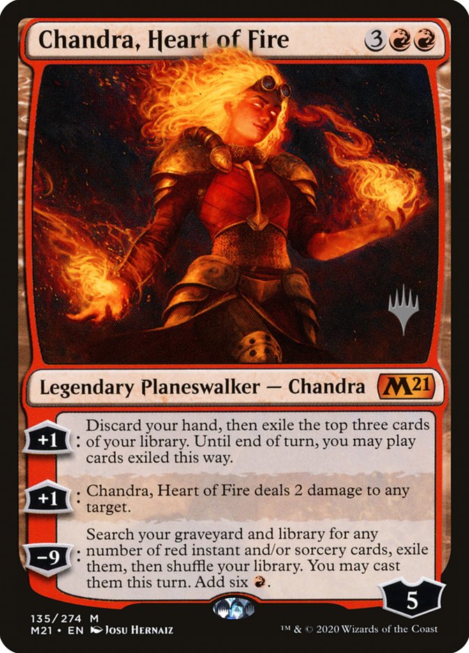 Chandra, Heart of Fire (Promo Pack) [Core Set 2021 Promos] | Gamers Paradise