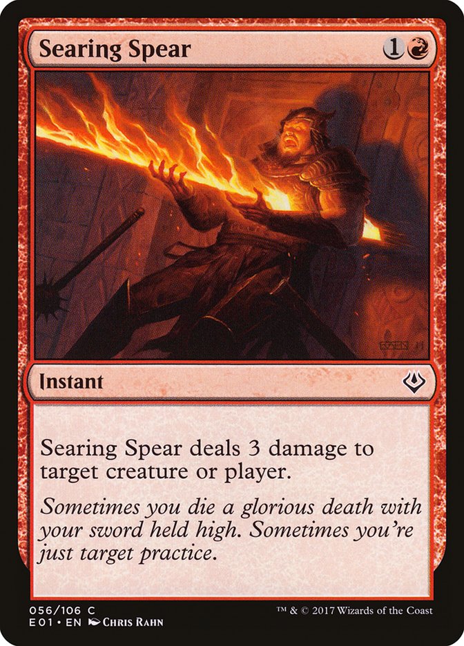 Searing Spear [Archenemy: Nicol Bolas] | Gamers Paradise
