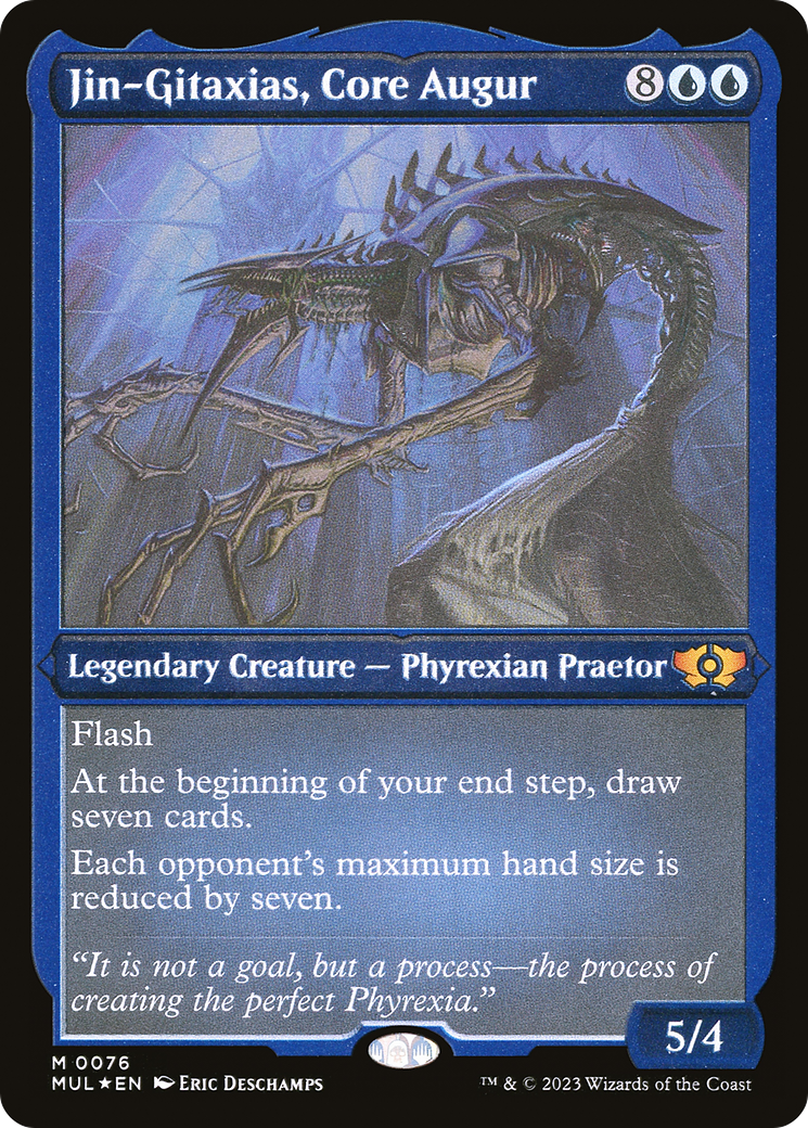 Jin-Gitaxias, Core Augur (Foil Etched) [Multiverse Legends] | Gamers Paradise