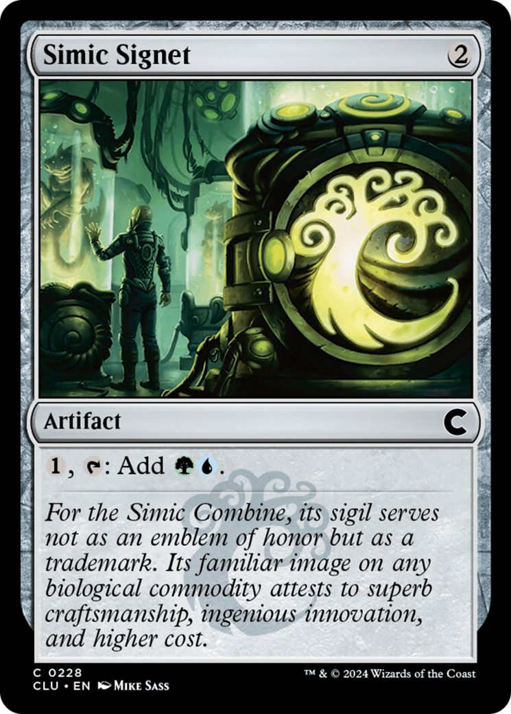 Simic Signet [Ravnica: Clue Edition] | Gamers Paradise