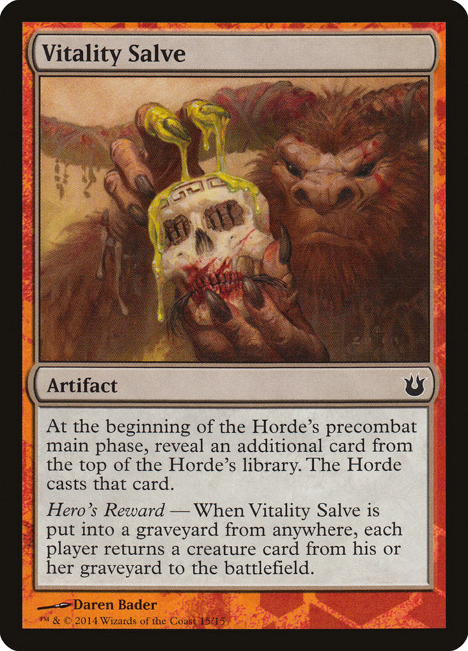 Vitality Salve [Born of the Gods Battle the Horde] | Gamers Paradise