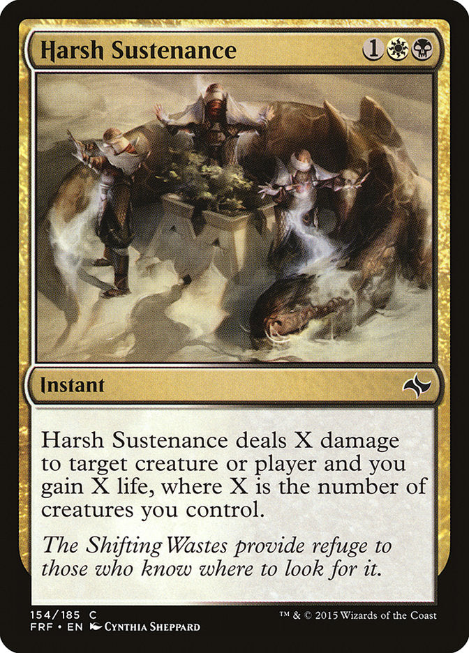 Harsh Sustenance [Fate Reforged] | Gamers Paradise