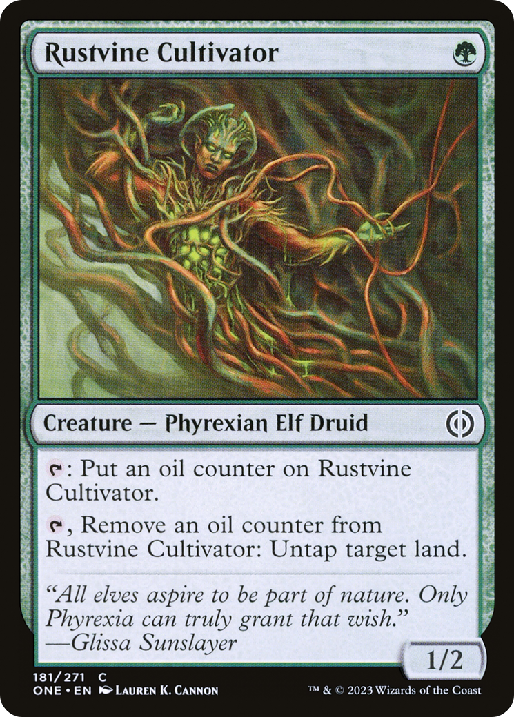 Rustvine Cultivator [Phyrexia: All Will Be One] | Gamers Paradise