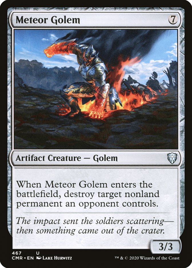 Meteor Golem (467) [Commander Legends] | Gamers Paradise