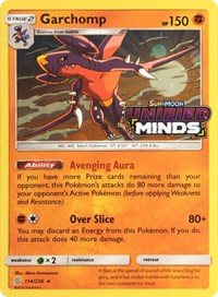 Garchomp (114/236) (Cosmos Holo) [Sun & Moon: Unified Minds] | Gamers Paradise