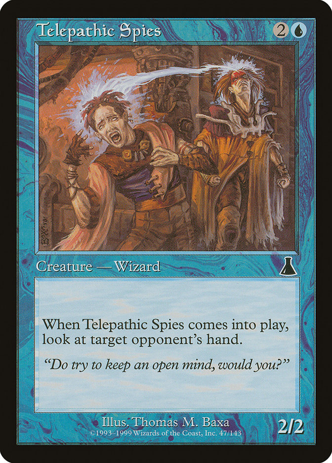 Telepathic Spies [Urza's Destiny] | Gamers Paradise