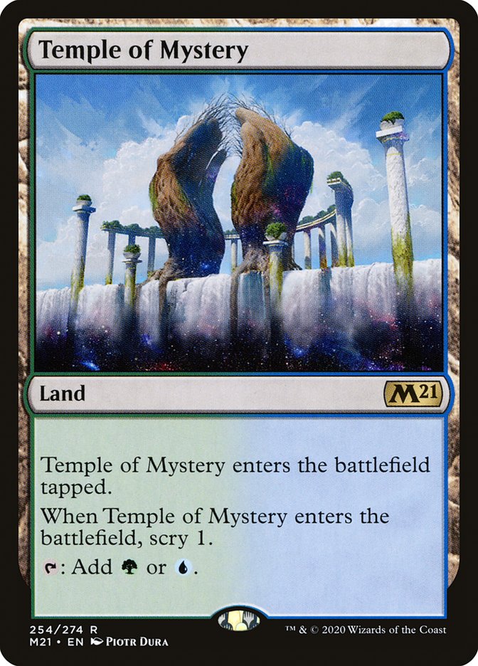 Temple of Mystery [Core Set 2021] | Gamers Paradise
