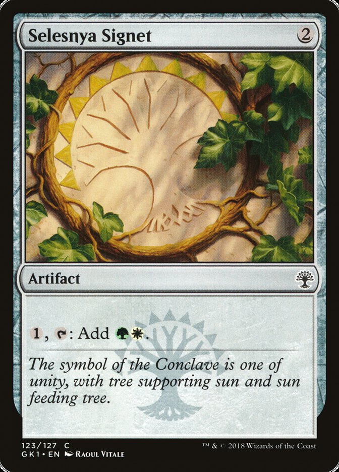 Selesnya Signet [Guilds of Ravnica Guild Kit] | Gamers Paradise