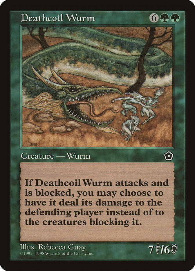 Deathcoil Wurm [Portal Second Age] | Gamers Paradise