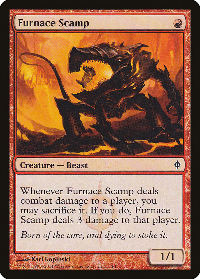 Furnace Scamp [New Phyrexia] | Gamers Paradise